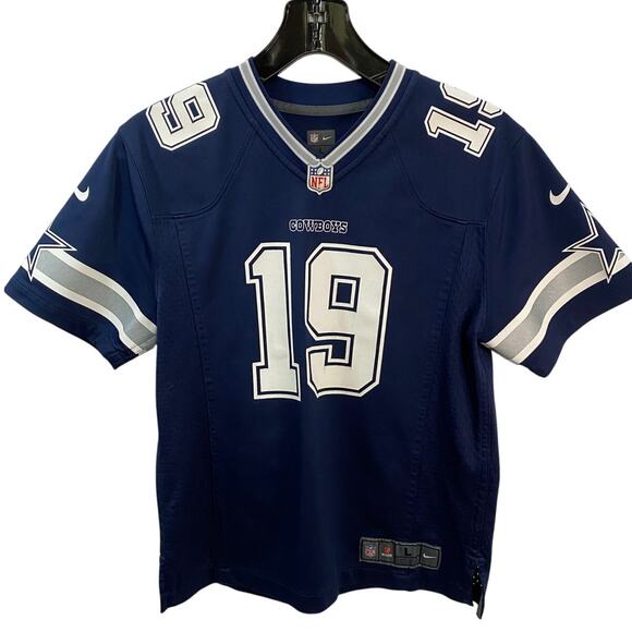 Nike Dallas Cowboys Amari Cooper #19 Jersey – Youth Large – Nike NFL Game Blue - Picture 1 of 10